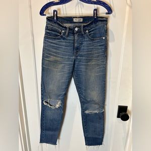 Madewell 9” High Riser Skinny Skinny Crop 27